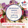 Bouquet du fleuriste avec de la Fleur Française