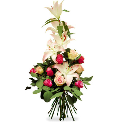 Commandez un Bouquet Lys festif Bouquet Lys festif