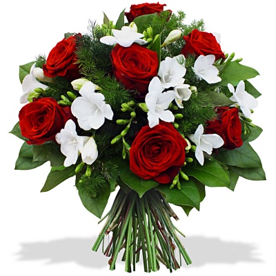 Commandez un Bouquet Rubis & Diamant Bouquet Rubis & Diamant