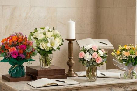 Bouquets de deuil