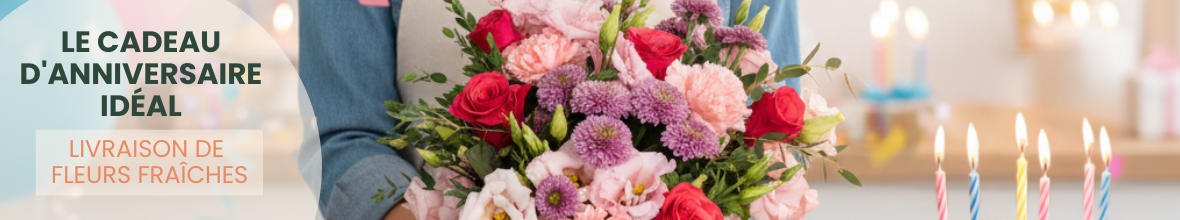 Bouquets d'anniversaire