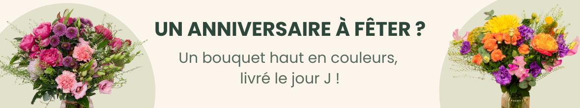 Bouquets d'anniversaire
