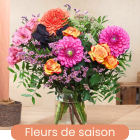 Les fleurs de saison