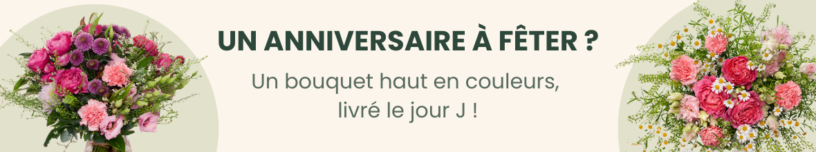 Bouquets d'anniversaire