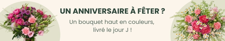 Bouquets d'anniversaire