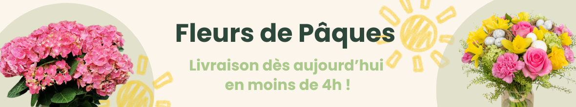 Nos fleurs pour Pâques 2025