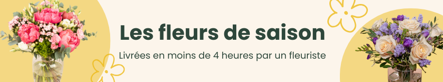 Nos fleurs de saison sont là !