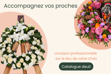 Nos artisans fleuristes transmettent vos condoléances