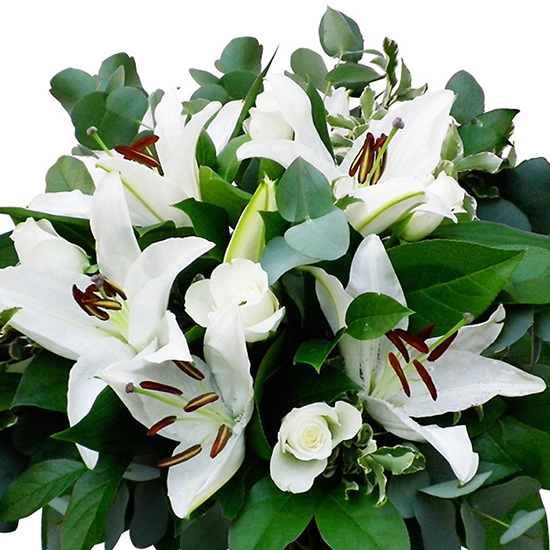 Commandez un Bouquet Pureté Lys & Love