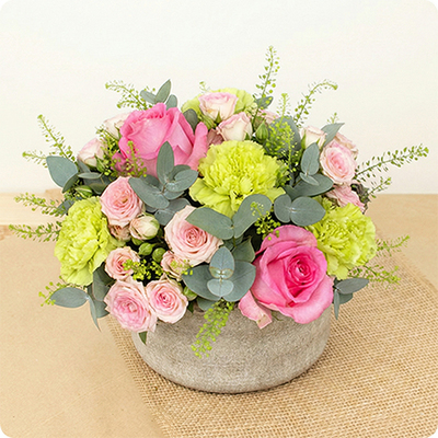 Arrangement floral Agatha - Livraison express 123fleurs aujourd'hui