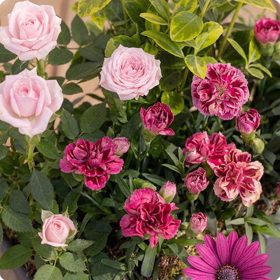 Arrangement floral De tout cœur