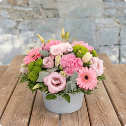 Arrangement floral pour deuil Louange