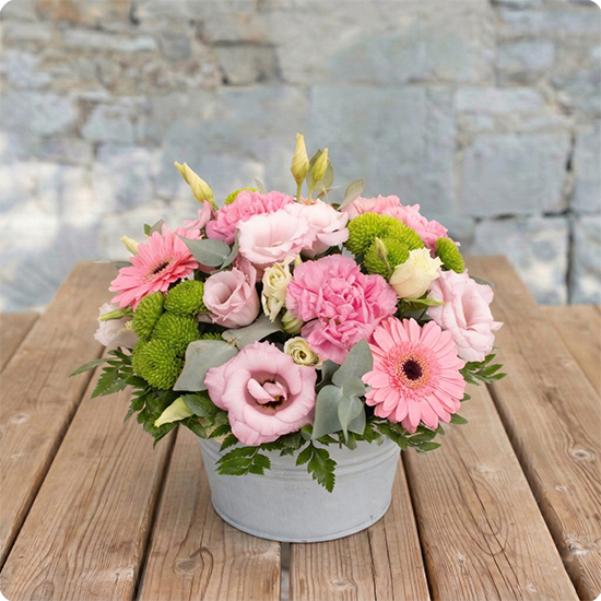 Arrangement floral Louange - Livraison de fleurs deuil
