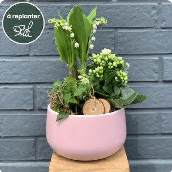 arrangement muguet scintillant