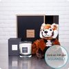 Bougie Tubéreuse et doudou panda roux