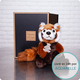Bougie Tubéreuse et doudou panda roux
