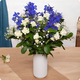 Bouquet avec fleurs bleues Azur