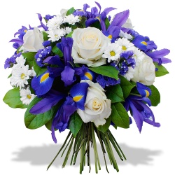 Bouquet Azur nacré