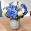 Bouquet avec hortensia bleu Bambino