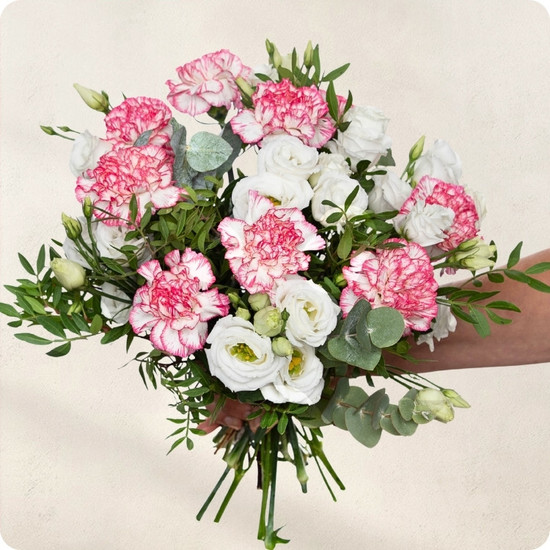 Bouquet Belle journée livré en moins de 4h par un fleuriste