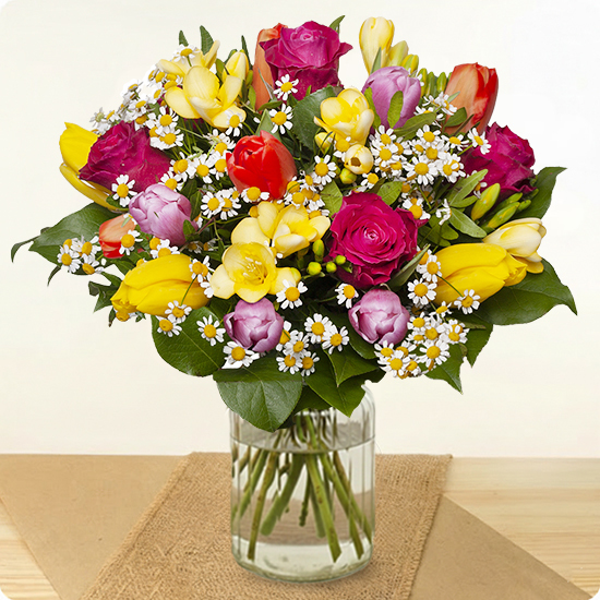 Bouquet Bisous - Livraison express par votre artisan fleuriste