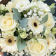 Bouquet blanc Angélique