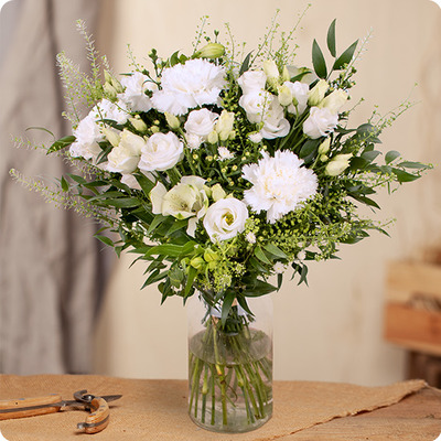 Bouquet blanc Candide