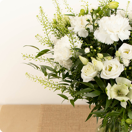 Bouquet blanc Candide