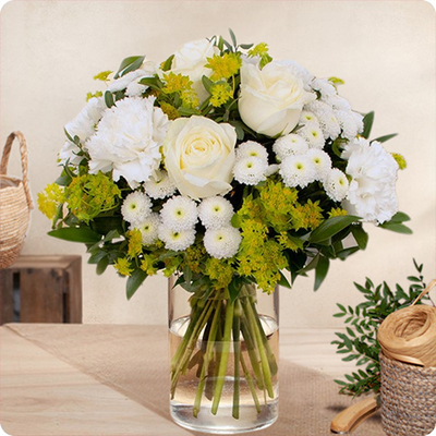 Bouquet blanc Eden