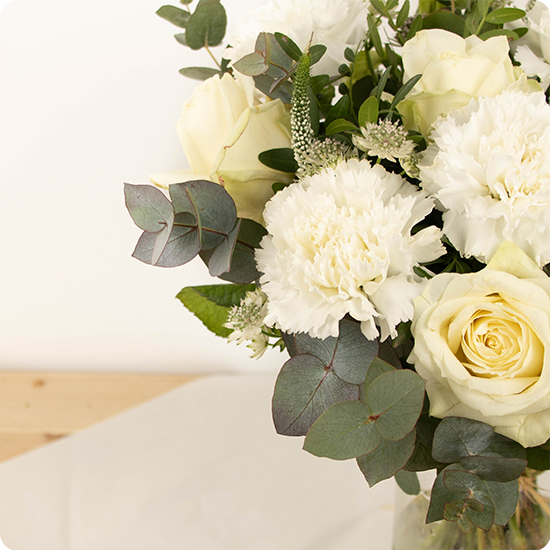 Bouquet blanc Liberté chérie