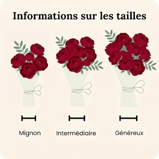 Profitez d’une livraison rapide partout en France, 7 jours sur 7, même les jours fériés, en seulement 4 heures, avec remise en main propre pour une présentation soignée.