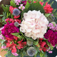 Bouquet avec hortensia champêtre Julie