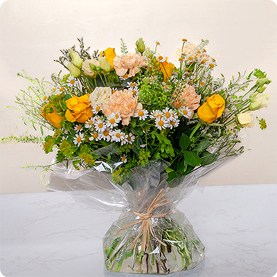 Bouquet Cœur d’Or - Un bouquet lumineux et joyeux pour toutes les occasions