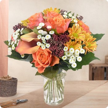 Bouquet de fleurs d'automne Eté Indien