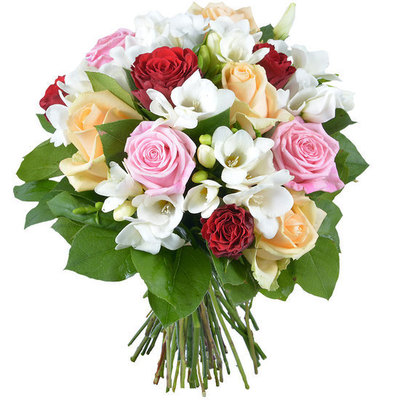 Bouquet Roses Etincelles