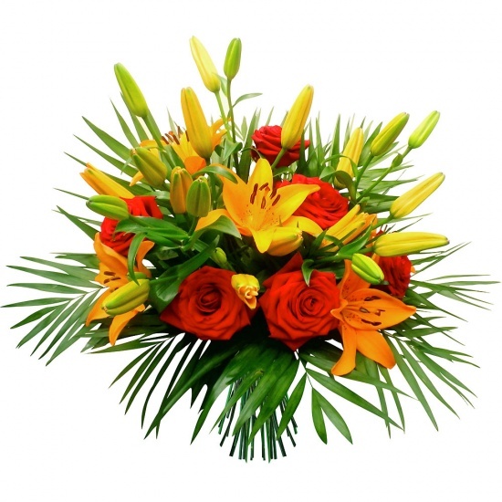 Bouquet de fleurs Tropical - Livraison de fleurs | 123Fleurs