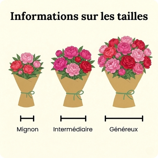 Réalisé par un artisan fleuriste avec des fleurs fraîches et de saison, ce bouquet est disponible en livraison rapide partout en France, même le jour même.