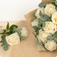 Bouquet de roses blanches