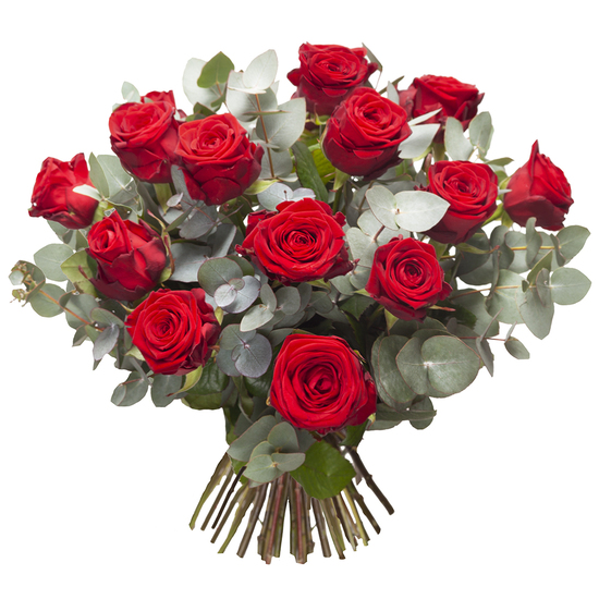 bouquet de roses rouges - livraison de fleurs | 123Fleurs