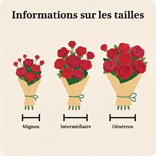 Bouquet de roses rouges