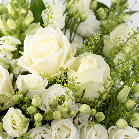 Bouquet Deuil Pur Cristal 