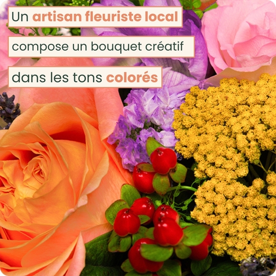 Une explosion de gaieté florale