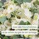 Bouquet du fleuriste blanc