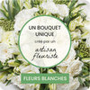Bouquet du fleuriste blanc