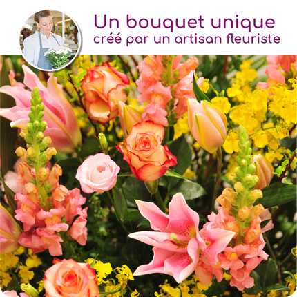 Bouquet du fleuriste - coloré