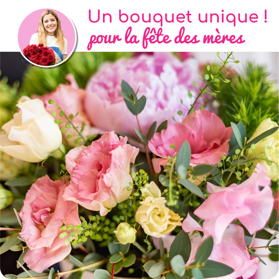 Bouquet du fleuriste fête des mères - Livraison de fleurs | 123Fleurs