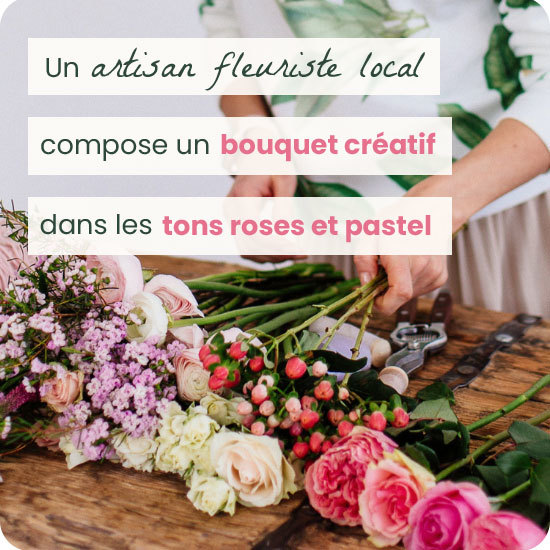 Bouquet du fleuriste spécial fête des Mères