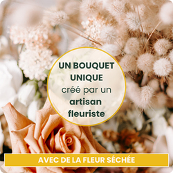 Bouquet de fleurs séchées