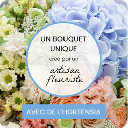 Bouquet du fleuriste spécial hortensia