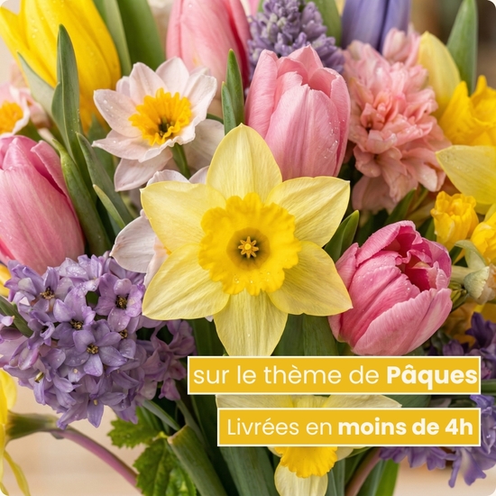 Bouquet du fleuriste Pâques